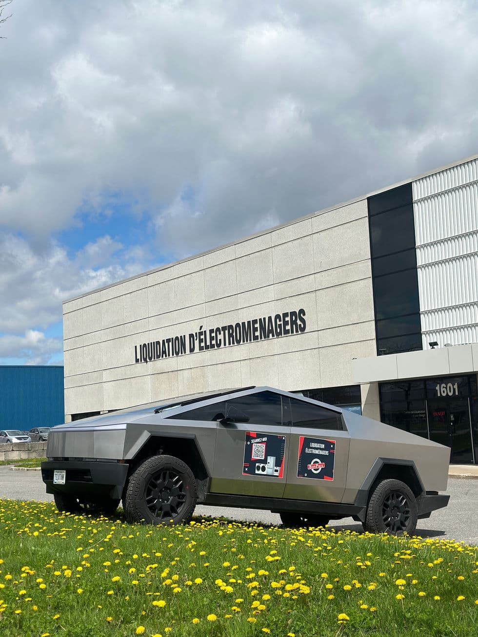 Cybertruck storefront